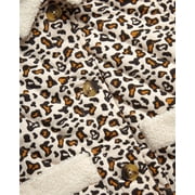 Jessica Simpson Infant and Toddler Girls' Puffer Coat with Sherpa Collar, Sizes 12-24M