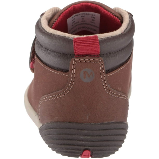 Merrell Bare Steps Boot 2.0 Hiking Brown 4 US Unisex Little Kid