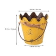 thumbnail image 2 of WASHWEPE 2Ud Maceteros Rusticos De Metal Con Vintage Para Suculentas Uso Interior Y Exterior, 2 of 7