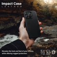iPhone Leather Impact Case Protective Case Compatible with iPhone 15