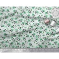 thumbnail image 3 of Soimoi Cotton Voile Fabric Leaves & Floral Artistic Printed Fabric 1 Yard 56 Inch Wide, 3 of 3