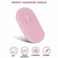 thumbnail image 2 of DESIGNICE Pairs Height Increase Insoles for Women, 1/2 Inch Soft Comfortable Taller Heel Lift Inserts Shoe Pad Cushion for Leg Length Discrepancies, 2 of 7