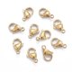 thumbnail image 2 of 10 broches de langosta de acero inoxidable 304, broches de gatillo tipo loro, conectores chapados en oro de 18 quilates., 2 of 4