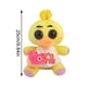 thumbnail image 2 of KEVCHE 25cm Peluches de FNAF Peluches, Peluche Five Nights at Freddys Peluche FNAF Plush Grande Chica, Oso Freddy Bonnie Foxy Chica Lindos Muñecos de Peluche de FNF Regalos para Niños, Edad 4+, 2 of 5