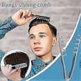 thumbnail image 4 of Texture Comb, Pack of 2 Wide Tooth Combs, Curling Combs for Voluminous Hair, Hair Root Loosening Tool for More Volume and Care Accessories, Seam Cover, 4 of 5