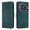 Green, variant on Case for Cubot A30 Pu Leather Rfid Blocking Card Slots Cover Magnetic Closure Flip Folio Wallet