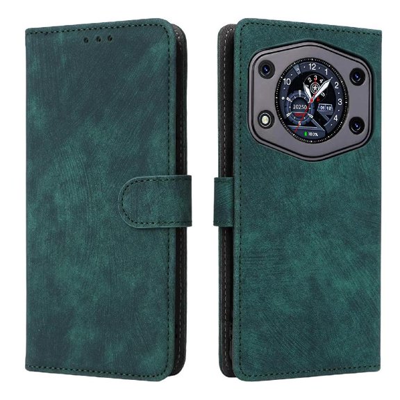 Case for Cubot A30 Pu Leather Rfid Blocking Card Slots Cover Magnetic Closure Flip Folio Wallet