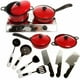 thumbnail image 5 of Juego de cocina de 13 piezas - Utensilios de plástico realistas, fomentan la imaginación, para juegos de rol infantiles, 5 of 8