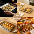 thumbnail image 5 of Aspire 304 Stainless Steel Tray Cookie Sheet Baking Pan, 4 Size-15.8"L x 12"W x 1"H, 5 of 6