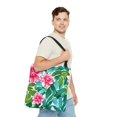 thumbnail image 3 of Tote Bag in Watercolor Floral Pattern, 3 of 4