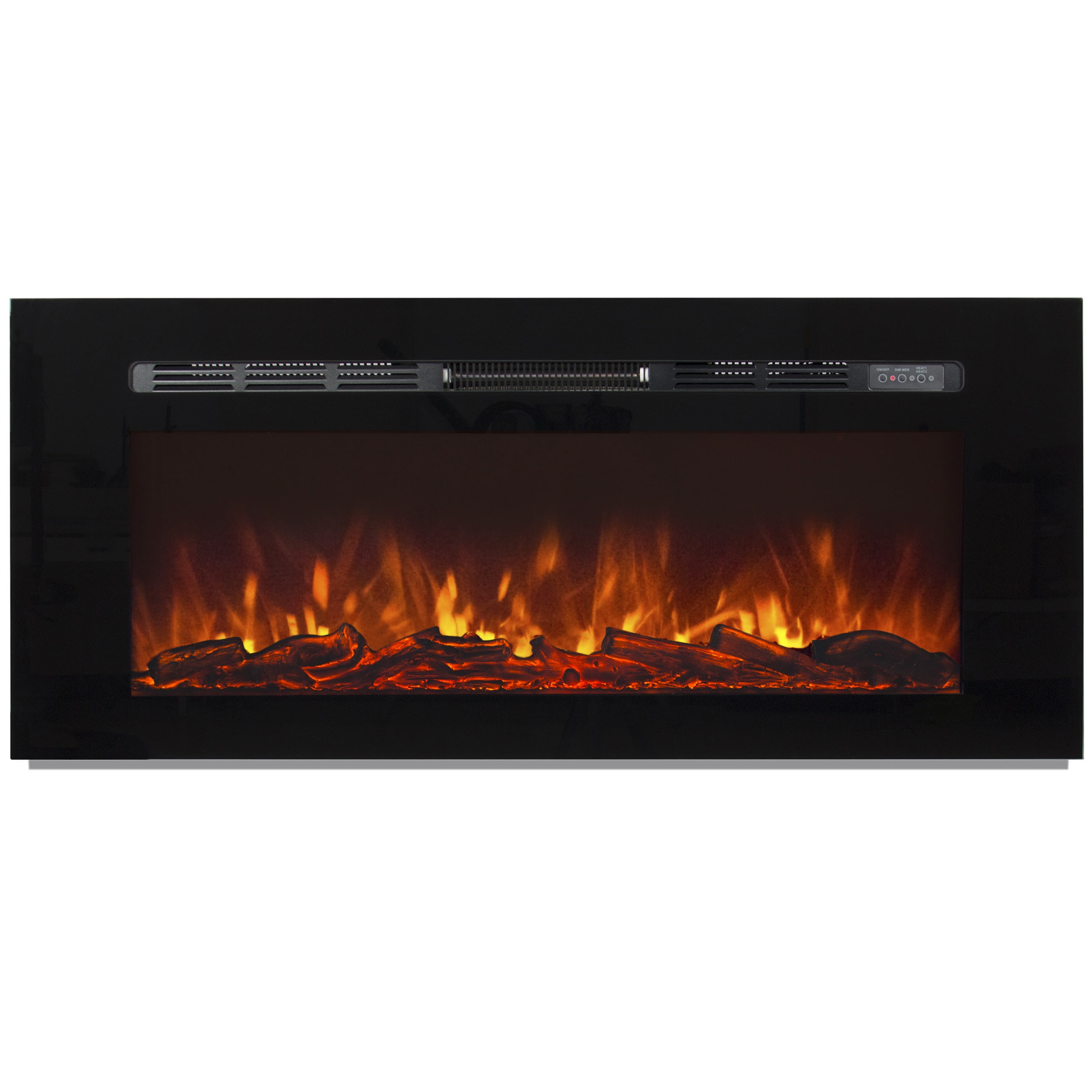 Best Choice Products 1500w 50in Heat Adjustable In Wall Recessed