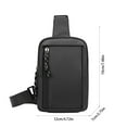 thumbnail image 3 of hengsof Mini Sling Bag Men Women Small Water Proof Crossbody Bag Casual Phone Chest Bag For Travelling Hiking, 3 of 6