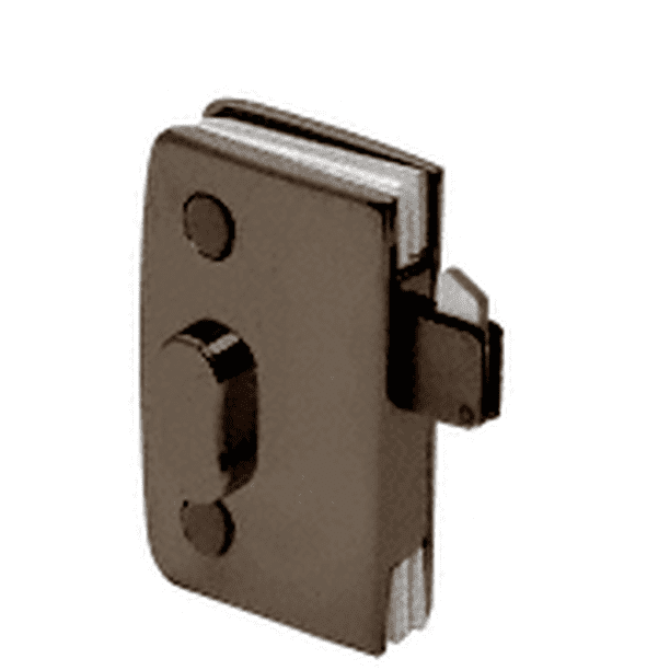 Crl Oil Rubbed Bronze Sliding Glass Door Lock With Indicator For 5 16 To 1 2 703c0rb, Oil For Sliding Glass Door