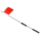 thumbnail image 1 of Antena decorativa de metal de 11,4" con bandera para modelos de coches RC a escala 1/10 rojo, 1 of 9