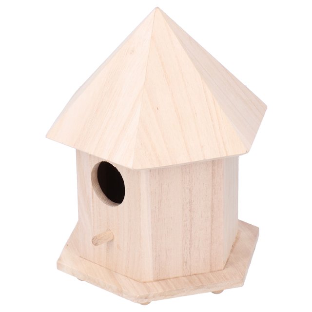 Casa para pájaros, comedero para pájaros de madera, nidos para pájaros, comedero para pájaros, innovación moderna