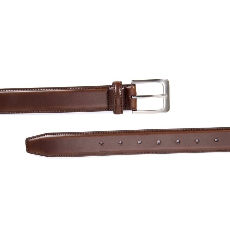 FIANMY Men's Genuine Leather Dress Belt, Classic Design photo 8