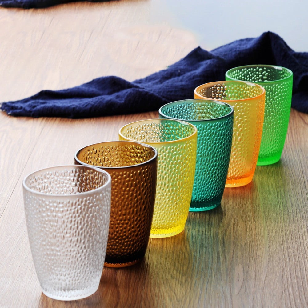 Acrylic Wine Glasses Stemless Shatterproof Whiskey Cocktail and