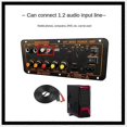 thumbnail image 5 of Max 300W Bluetooth Amplifier Board 12V 24V 220V Subwoofer Amplifier Board Support Microphone for Car, 5 of 5
