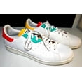 thumbnail image 1 of Adi-das Stan Smith Low White Leather Sneakers H00329 Size US Men's 12, 1 of 6
