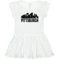 thumbnail image 3 of Inktastic Pittsburgh Skyline Grunge Girls Toddler Dress, 3 of 5
