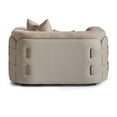 thumbnail image 6 of Michael Amini Canberra Chenille Chair and a Half - Mink/Light Ash, 6 of 15