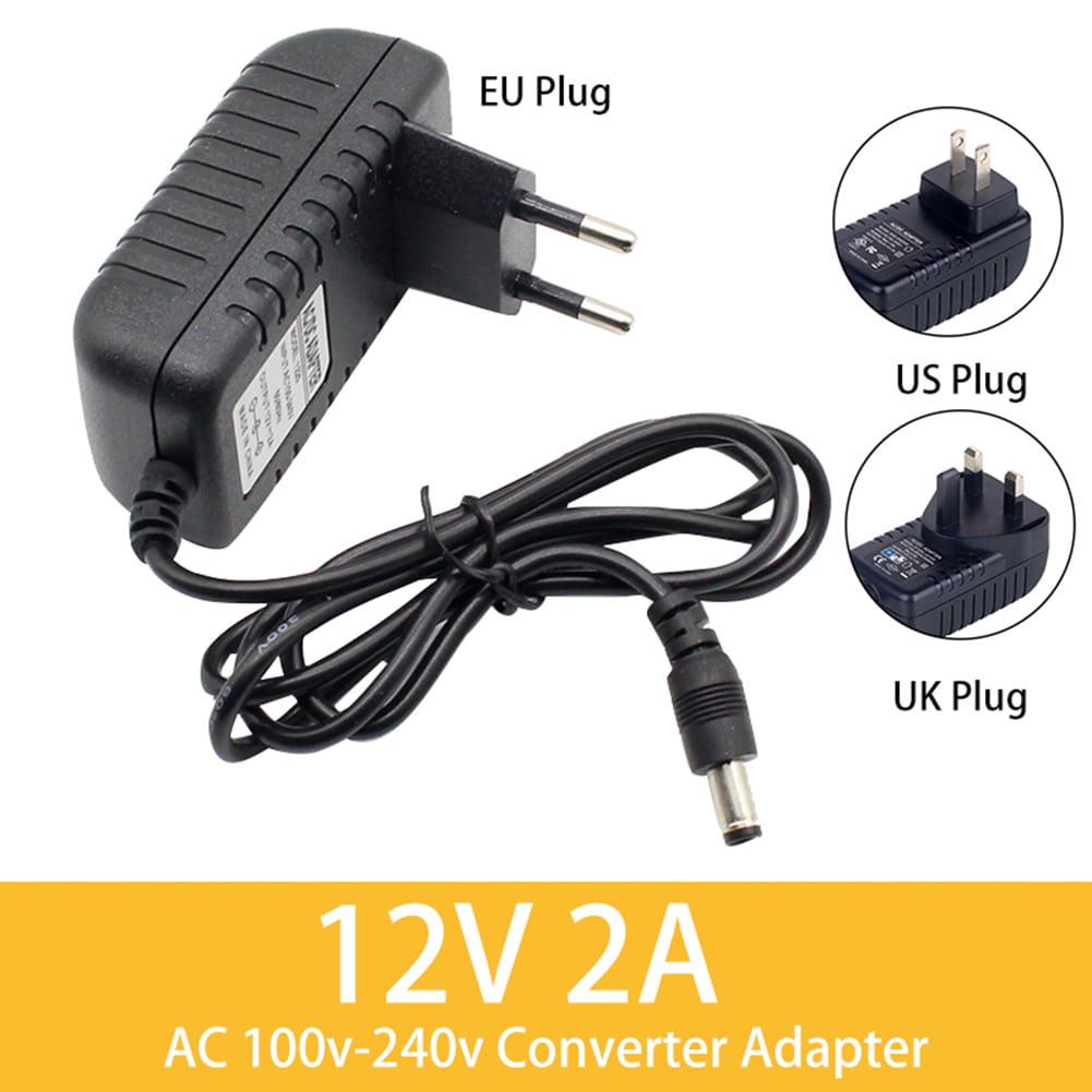 DC12V/24V to AC100-240V US/EU Plug Car Charger USB Adapter Power Converter 