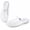 White, variant on Women's Jelly Mesh Sandals Slip On Slides Closed Round Toe Design, Waterproof Summer Beach Shoes for Women