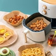 thumbnail image 5 of Junjian Air Fryer Liners Disposable 100 Pcs 6.3'' Square Parchment Paper for Baking, Non-Stick, for 2-5 QT Air Fryer, 5 of 8