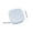 Blue, variant on White White Plastic Contact Lens Case Travel Size Double Lens Holders Built-In Slot For Tweezers And Bottle