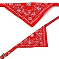 thumbnail image 4 of Billuyoard Bandana para perros elegante y duradera para amigos peludos de moda, pañuelo para perros, pañuelo para el cuello, pañuelos para Suministros para perros rojo m, 4 of 6