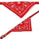 thumbnail image 4 of Billuyoard Bandana para perros elegante y duradera para amigos peludos de moda, pañuelo para perros, pañuelo para el cuello, pañuelos para Suministros para perros rojo m, 4 of 6