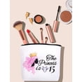 thumbnail image 4 of DoraDreamDeko 15th Birthday Gifts for Teen Girls, Birthday Mirror & Makeup Bag, 4 of 6
