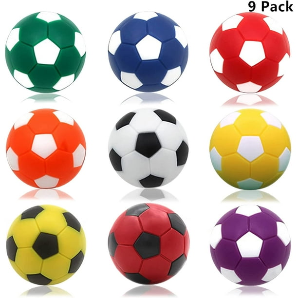 Accessoires de baby-foot mini balles de table en résine de football 6  pièces 3
