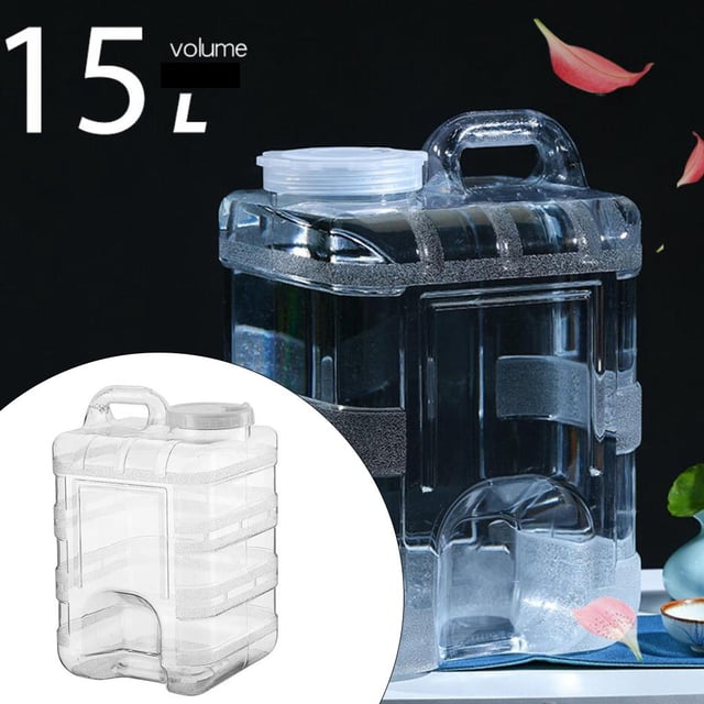 Bouteille d'Eau Grande Capacité Réservoir Pichet Extérieur Camping 15 L