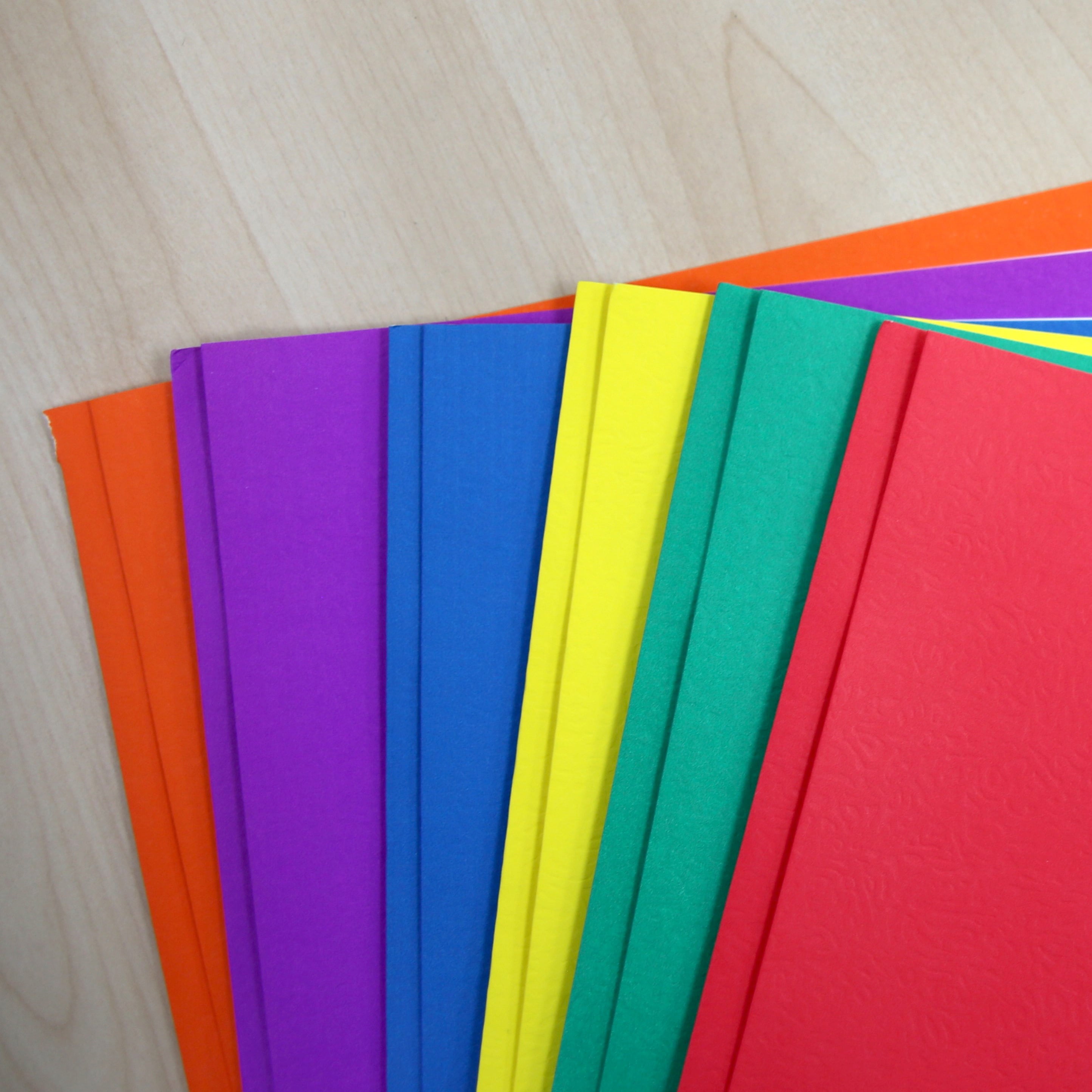 BAZIC 2 Pockets Paper Folder, 3 Metal Prongs Fastener Clips Portfolio, Letter Size Folders, Assorted Color 20-Pack