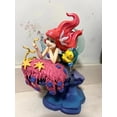 thumbnail image 4 of figuras de acción de La Sirenita Ariel, juguetes románticos, la princesa Ariel, colección de habitaciones, escultura de coche, regalo para niños, 4 of 4