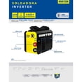 thumbnail image 2 of Soldadora Inverter 110V 100 Amp Maquina Planta Soldar Surtek SOLI4100, 2 of 2