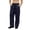 2# Navy, variant on Sweatpants for Men Fleece Lined Open Hem Straight Leg Athletic Joggers Baggy Sweatpant Open Leg Athletic Jogger Trouser Track Pants Sports Pants
