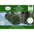 thumbnail image 7 of Indoor/Outdoor 150-Count LED Random Twinkle Christmas Net Lights, Cool White, 6' x 4', by Holiday Time, 7 of 7
