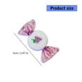 thumbnail image 3 of Tizuqe Glass Figurines Tabletop Decors Colorful Glass Sweets Candy Sculpture Ornament, 3 of 8