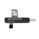 thumbnail image 3 of 2 en 1 Usb 3,0 doble ranura de alta velocidad adaptador Micro Sd Tf Sd lector de tarjetas de memoria para PC ordenador portátil, negro Feliz Sencillez, 3 of 5