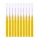 thumbnail image 1 of Ygjytge 16 Unids/Pack Tipo I Cepillos Interdentales Herramienta De Masaje De Limpieza Dental (Amarillo) Ygjytge Para estrenar, 1 of 7
