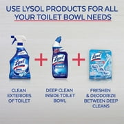 Lysol Toilet Bowl Cleaner Gel, Toilet Cleaner Liquid for Lime and Rust, 24oz – Disinfecting Bathroom Cleaner and Toilet Bowl Stain Remover