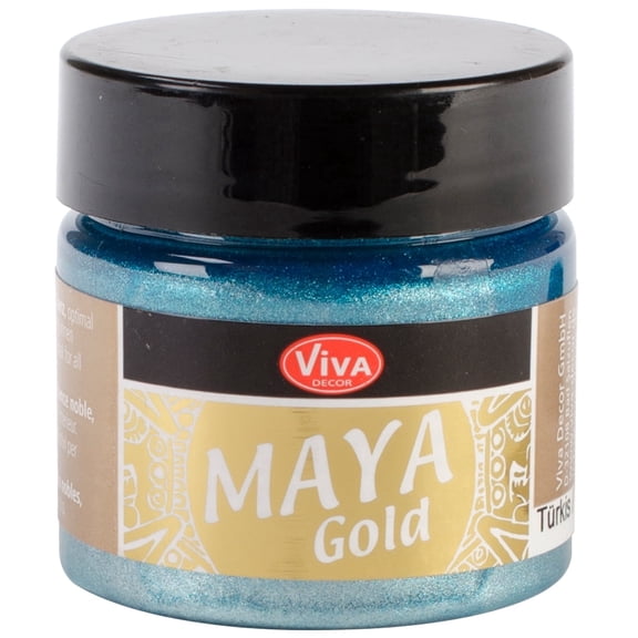 Viva Decor Maya Gold 45Ml-Turquoise