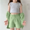 thumbnail image 6 of HCPDER Summer Clothes For Girls 10-12 Toddler Clothes For Girls Kids Girl Clothes Top And Shorts Toddler Girl Summer Outfits Short Set 13-14 Years, 6 of 9