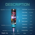 thumbnail image 7 of TUFFKING Wireless Tättoo Pen Machine - LED Display, 1600mAh Battery, Type-C Charging, 3.5mm Stroke, Skull Design for Tättoo Artists, 7 of 7
