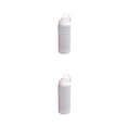 thumbnail image 2 of Matsuzay Botella de escala exprimible Condimento Cocina Dispensador para hornear Blanco 2Conjunto, 2 of 6