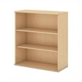 thumbnail image 3 of Bush Business Furniture 48H 3 Shelf Bookcase in Natural Maple - Engineered Wood, 3 of 6