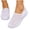 White, variant on hoksml Women's Breathable Mesh Slip-On Sneakers, Lightweight Platform Walking Shoes, 4 Colors
