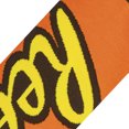 thumbnail image 3 of ODD SOX – Reese's Pieces Candy Logo Novelty Crew Socks – Size Large – Men’s 8–12 / Women’s 9.5–13.5, 3 of 5
